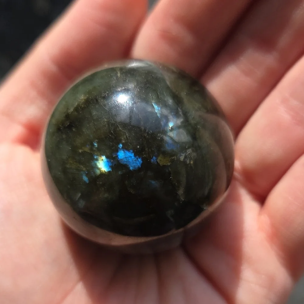 Labradorite Sphere - Picture 3 of 5